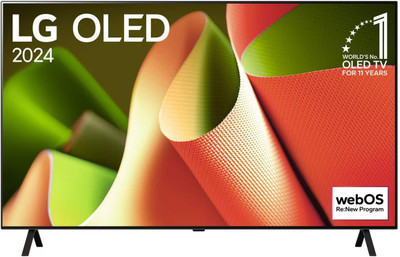 LG 139 cm (55 inch) OLED Ultra HD (4K) Smart WebOS TV with OLED55B4 AI(OLED55B46LA)