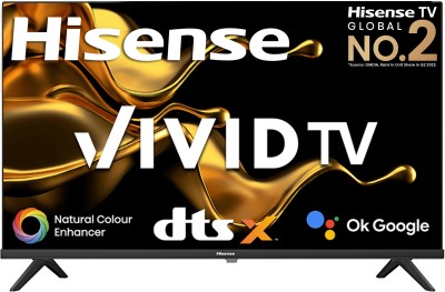 View Hisense A4G Series 108 cm (43 inch) Full HD LED Smart Android TV(43A4G)  Price Online