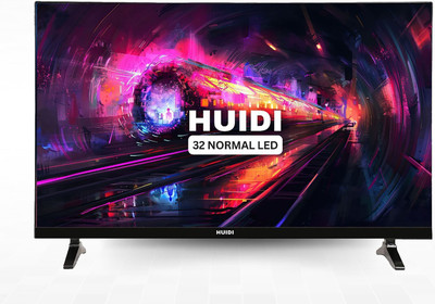 HUIDI Non Smart Tv 80 Cm (32 Inch) HD Ready LED TV With Bezel Less Display  (HD6FN) For Rs. 6699 @ 62 %