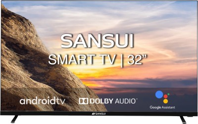 Sansui 80 cm (32 inch) HD Ready LED Smart Android TV  (JSK32ASHD)
