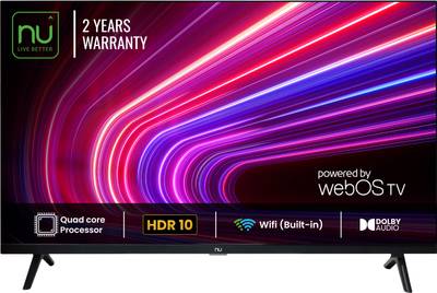 NU 80 cm (32 inch) HD Ready LED Smart WebOS TV