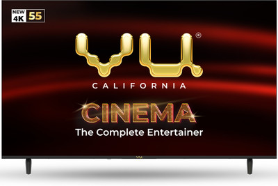 40% OFF on Vu Cinema 139 cm (55 inch) Ultra HD (4K) LED Smart WebOS TV 2024 Edition(55CINEMA) 40% OFF on Vu Cinema 139 cm (55 inch) Ultra HD (4K) LED Smart WebOS TV 2024 Edition(55CINEMA)