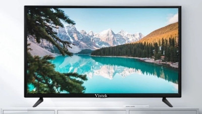 vistek 59.69 cm (24 inch) HD Ready LED Smart Android TV 2023 Edition with Inbuilt soundbar(VE2400)