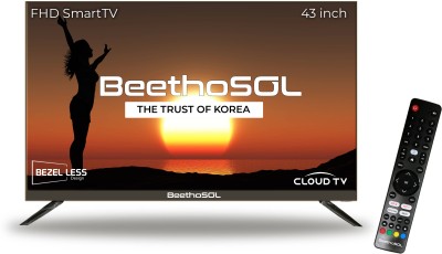 BeethoSOL 109 cm (43 inch) Full HD LED Smart Android TV(LEDSMTBG4389FHDZ37-EK)   TV  (BeethoSOL)