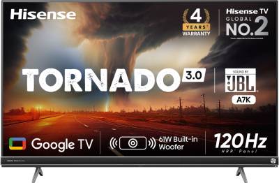 Hisense 164 cm (65 inch) Ultra HD (4K) LED Smart Google TV