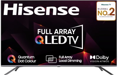 View Hisense U6G Series 139 cm (55 inch) QLED Ultra HD (4K) Smart Android TV With Full Array Local Dimming(55U6G)  Price Online