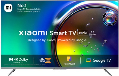 Mi by Xiaomi X Pro 125 cm (50 inch) Ultra HD (4K) LED Smart Google TV with Dolby Vision IQ | HDR10+ | Dolby Atmos | DTS X | Vivid Picture Engine 2 with Adaptive Brightness