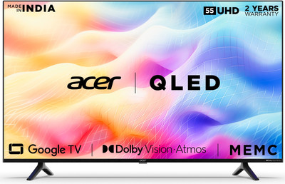 42% OFF on Acer V Series 139 cm (55 inch) QLED Ultra HD (4K) Smart Google TV(AR55GR2851VQD) 42% OFF on Acer V Series 139 cm (55 inch) QLED Ultra HD (4K) Smart Google TV(AR55GR2851VQD)