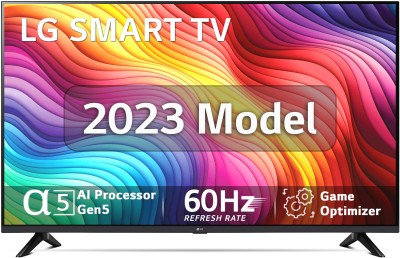 LG 80 cm (32 inch) HD Ready LED Smart WebOS TV 2023 Edition with a5 AI Processor Gen5, Refresh Rate: 60 hertz, Magic remote capability(32LQ643BPTA)