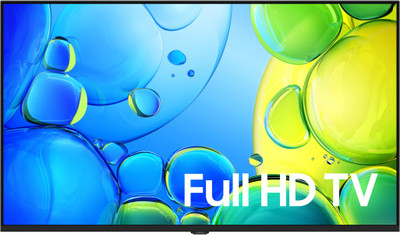 Samsung 108 cm (43 inch) Full HD LED Smart Tizen TV 2025 Edition with Voice Assistance Remote Control | Digital Tuner | HDR 10+ Support | PurColor | Samsung Knox Security | 100+ Free Channels | Object Tracking Sound Lite | Adaptive Sound | Q-Symphony(UA43F5550FUXXL)