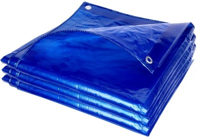 VG TARP 200 Gsm Blue colour12feet x15 feet with Eyelets Tent - For 7(Blue)
