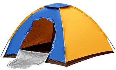 KriShyam 2Person Camping Tent Includes Carrying Bag Lightweight Portable Dome Tent - For Camping, Outdoor, Trekking(Multicolor)