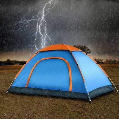 KriShyam 2Person Camping Tent Includes Carrying Bag Lightweight Portable Dome Tent Tent - For Backpacking, Hiking, Beach for Indoor & Outdoors(Multicolor)