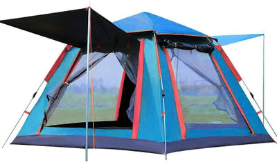 IRIS Instant Pop Up Camping Tents for 3-4 Person Family, Quick Set up Dome Tent Tent - For 4 Person(Green)
