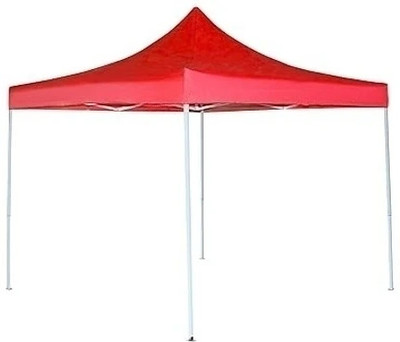Nawbeda Gazebo Portable 10*10 Feet, 19kg, Pop Up , Pagoda Canopy Tent - For Event & Camping, Cafeteria(Red)