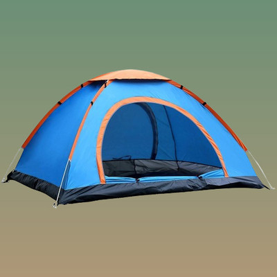 juggaris Simple Household Eight-Person Installation Camping Tent Tent - For 8 person(Multicolor)