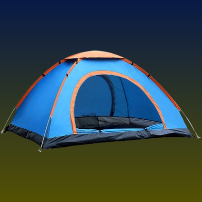 Brerona 4-Person Tent Camping Shelter – Fast Erection Adventure Camping Tent Tent - For 4 persons(Multicolor)