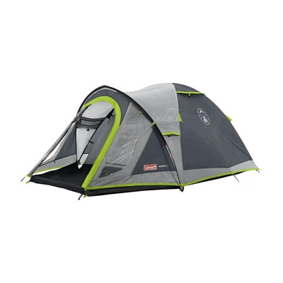 COLEMAN Darwin 3+ Waterproof Portable Camping Tent With Spacious Porch Tent - For 3 Person, Outdoor, Travel, Camping, Trekking(Grey)