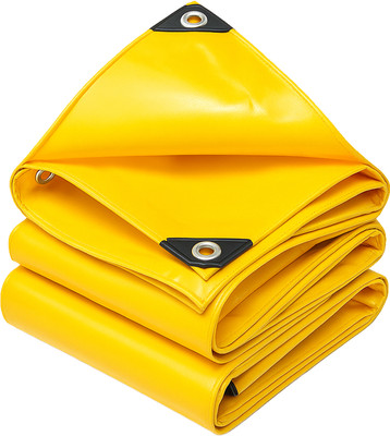 Double Kissan 6FT X 6FT Tent - For Household, Small Crops, Vehicle Cover, Garden Shed, Camping, Temporary Roofing(Yellow)