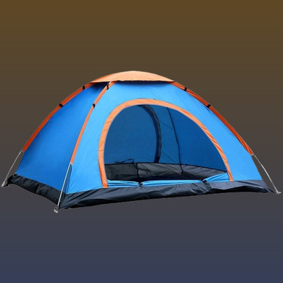 Obrlara 4-Person Adventure Shelter – Simple Assembly Nature Shelter Tent - For 4 persons(Multicolor)