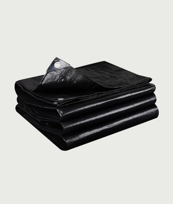 GreenLife TARPULINE 18 X24 FEET BLACK 200 GSM Tent - For RESIST FROM UV HIGH AIR ,WINDS(Black)