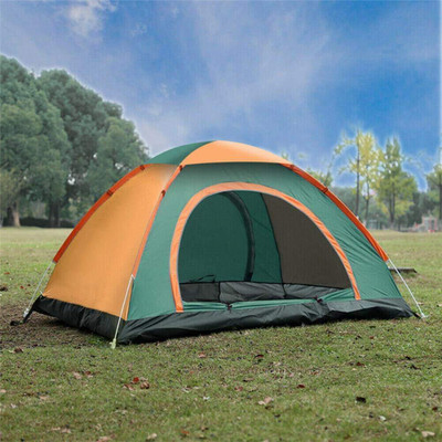 SIMESTICH 2 Person Camping Tent | 5-10 Minute Setup | Superior Air Ventilation Tent - For All Age Group(Multicolor)