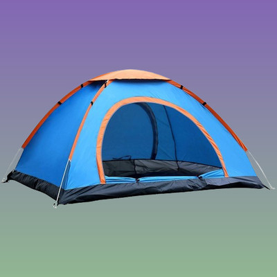 juggaris Group Simple Outdoor Tent 8 Member Installation Tent - For 8 person(Multicolor)