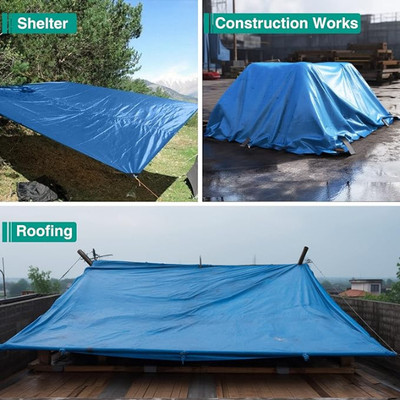 VG-TARP-Blue-Tarpaulin-12Feet-X-21Feet-3-657MTR-X-6-40MTR-with-ALMUNIUM-EYLETS-Tent-For-PROTECTION-OF-GOODS-Blue