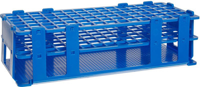 Apex Labs Test Tube Stand (Wire Pattern) 13 mm x 90 Tubes Polypropylene Test Tube Rack(90 Blue)
