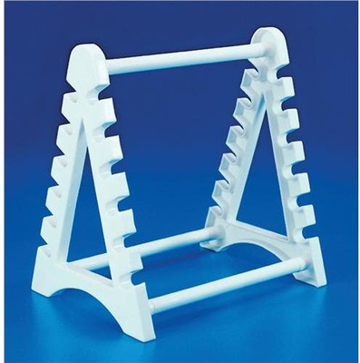 Sparsh Hacks Pipette Stand Horizontal for 12 Pipettes (White, Pack of 1) Superior Quality Polypropylene Test Tube Rack(12 Pipettes White)