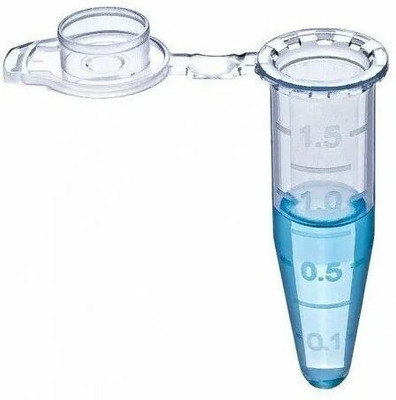 Apex Labs 1.5 ml Rimmed Polypropylene Test Tube(4 cm 15 K Pack of 500)