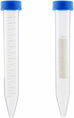 mLabs 15 ml Rimmed Plastic Test Tube(6 cm 220 K Pack of 100)