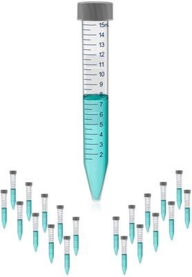 Salco 15 ml Rimmed Borosilicate Glass Test Tube(200 cm 775 K Pack of 50)