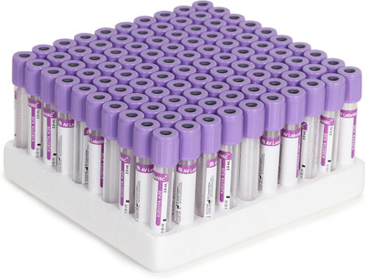 Martify Hub 3 ml Rimmed Polypropylene Test Tube(7.5 cm 330 K Pack of 1)