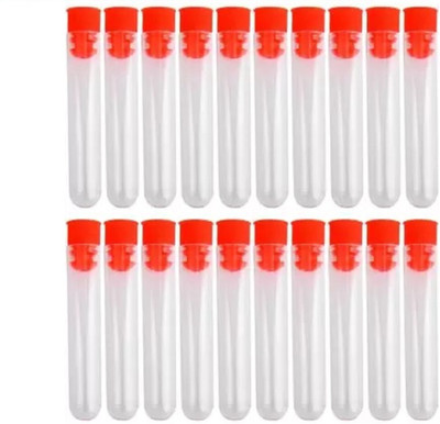Apex Labs 5 ml Plain Plastic Test Tube(8 cm 20 K Pack of 20)