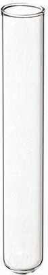 GVSSCO 5 ml Plain Borosilicate Glass Test Tube(7.5 cm 80 K Pack of 10)