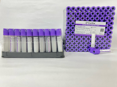 CURDIA 2 ml Plain Polypropylene Test Tube(10 cm 30 K Pack of 100)