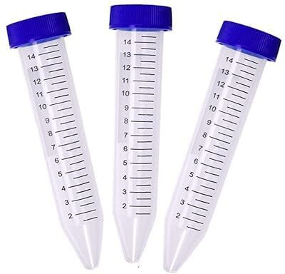 RLK Enterprises 15 ml Rimmed Polypropylene Test Tube(12 cm 5 K Pack of 100)