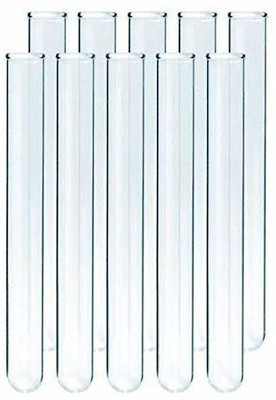Spylx 15 ml Rimmed Borosilicate Glass Test Tube(150 cm 310 K Pack of 10)