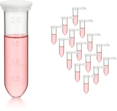 Apex Labs 2 ml Rimmed Polypropylene Test Tube(4.05 cm 15 K Pack of 500)
