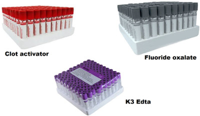 Apex Labs 2 ml Plain Plastic Test Tube(7.5 cm 80 K Pack of 300)