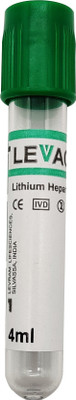 LEVRAM 4 ml Plain Polyethene Test Tube(7.5 cm 315 K Pack of 100)