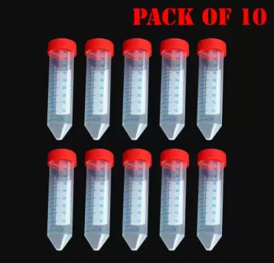 LabHouse 50 ml Rimmed Polypropylene Test Tube(11.5 cm 418 K Pack of 10)