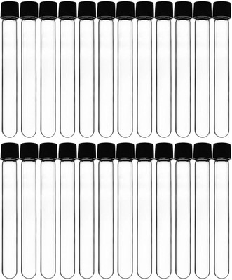 Salco 50 ml Plain Borosilicate Glass Test Tube(10 cm 750 K Pack of 12)