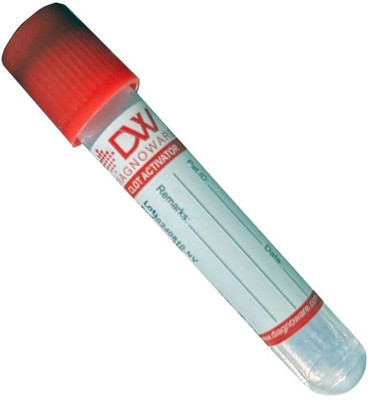 Diagnoware 4 ml Plain Polypropylene Test Tube(70 cm 18 K Pack of 100)
