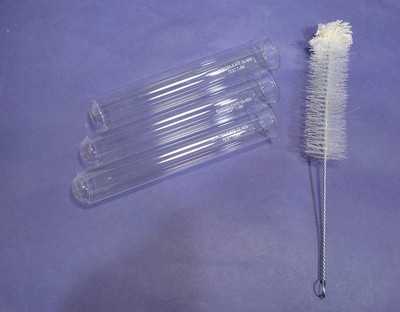 moolenterprises 50 ml Rimmed Borosilicate Glass Test Tube(15 cm 150 K Pack of 3)