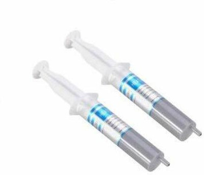 LipiWorld 30gm Grey Heat Sink Compound Thermal Silicone Conductive Grease Paste Use in Coolers Heat for PC CPU GPU Graphics Card Chipset (Pack of 2) Carbon Based Thermal Paste(60 g 1.93 W/mK)