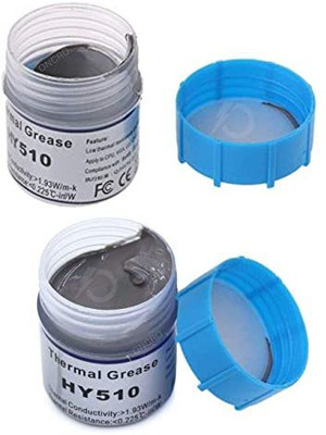 RAREGEAR Silicone Heatsink Compounds Cooling Processor CPU Graphics (Pack of 2) 10 Grams Carbon Based Thermal Paste(10 g 1.93 W/mK)