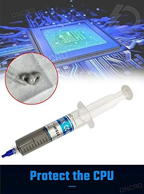 RAREGEAR 30 gm Thermal Grease Paste Heat Sink Compound for CPU and Chipsets (Pack Of 4 ) Carbon Based Thermal Paste(30 g 1.93 W/mK)