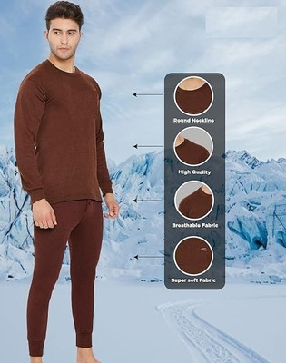 OSWAL INNER Men Top - Pyjama Set Thermal